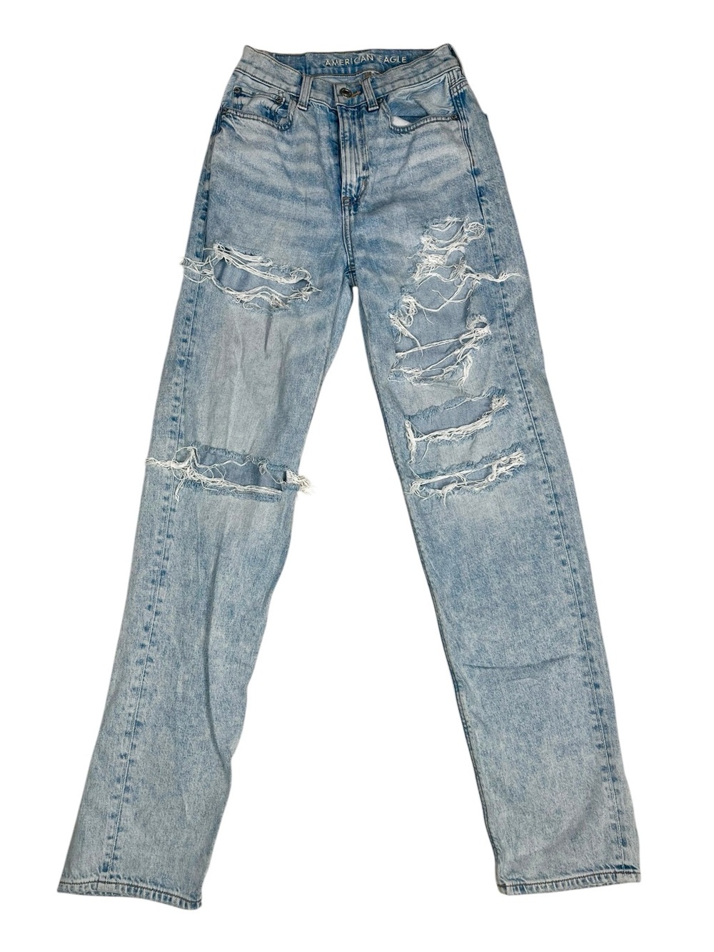 American Eagle Highest Rise Baggy Straight Jean